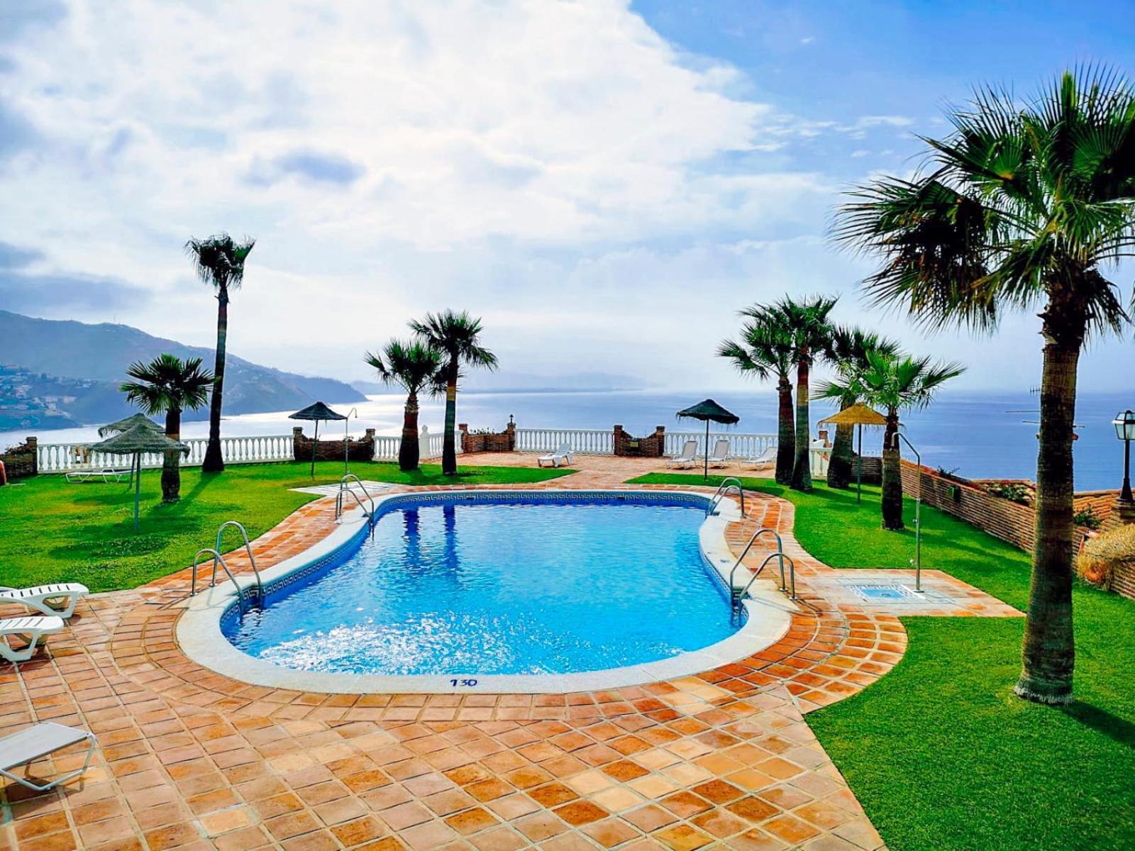 Casa Acogedora Con Vistas Espectaculares - Cozy Seaview House - 24H Access - Private Parking Villa Almuñécar Exteriör bild
