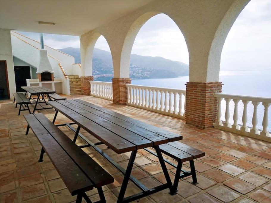 Casa Acogedora Con Vistas Espectaculares - Cozy Seaview House - 24H Access - Private Parking Villa Almuñécar Exteriör bild